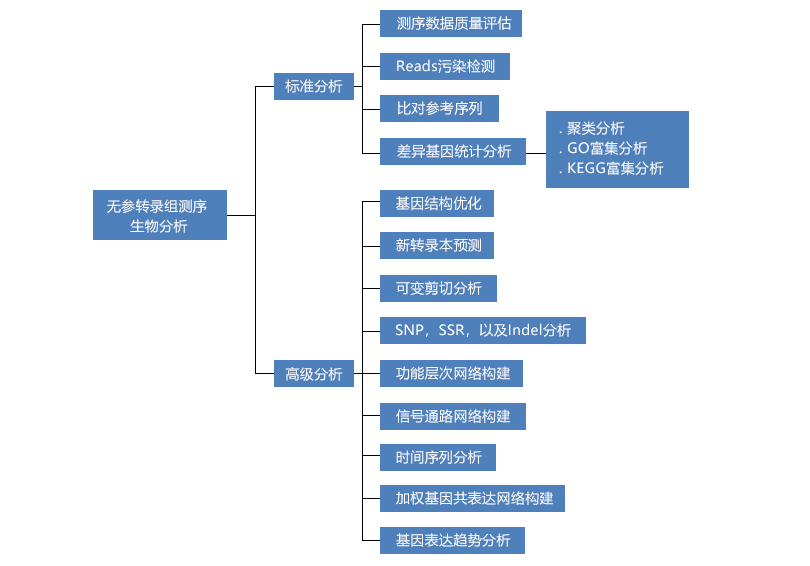 无参转录组测序